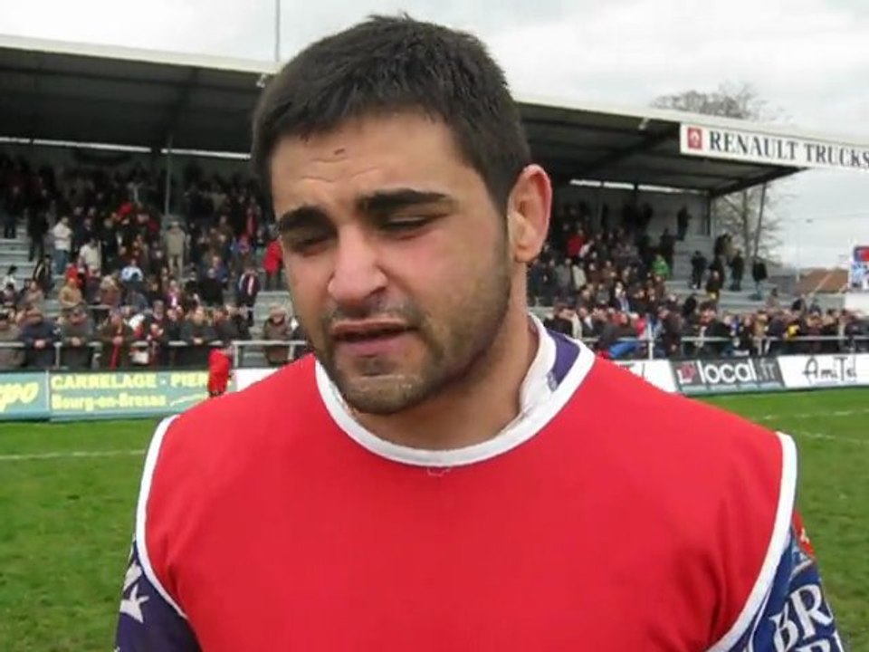 Rugby - Jeff Martinez réagit après USB - Limoges