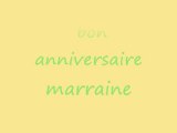 annif marraine