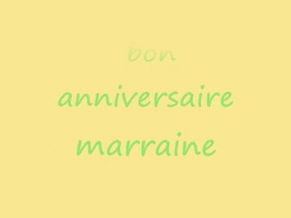 annif marraine