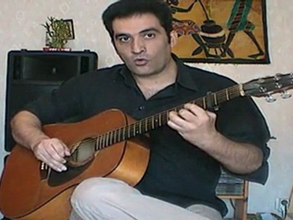 Une guitare jouable sur Je veux tout Ariane Mofat