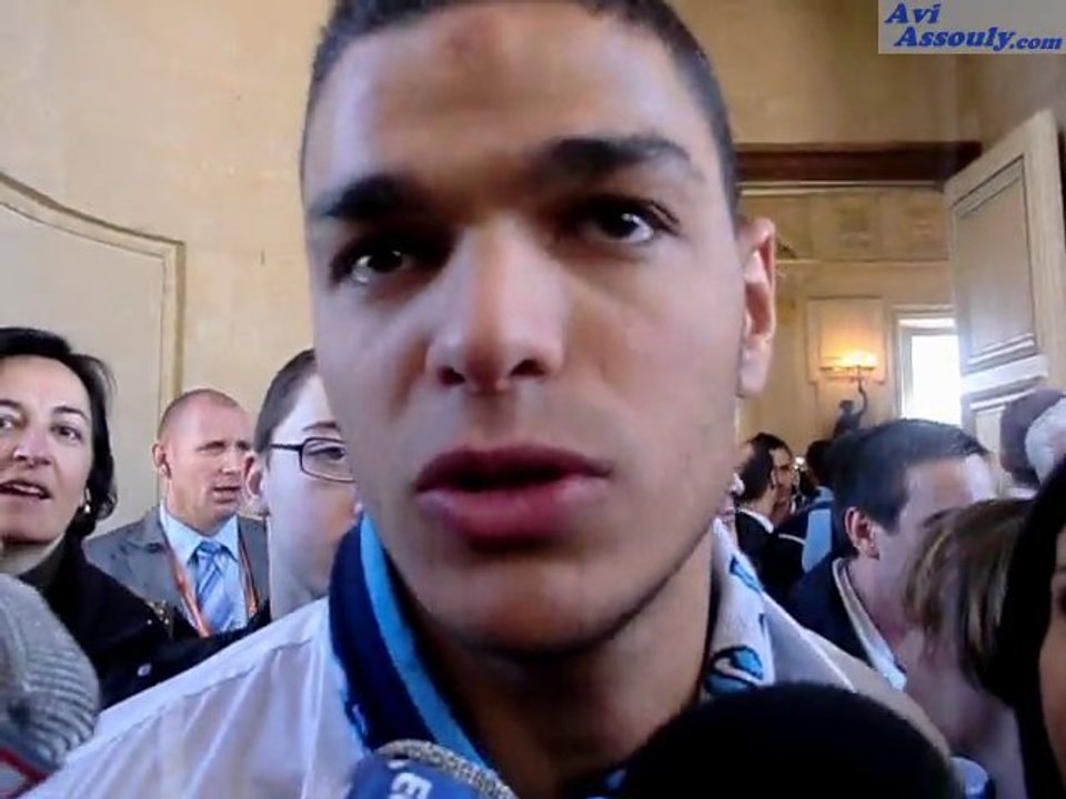 Hatem Ben Arfa:"je suis fier d'avoir ce trophée, avec l'OM!"
