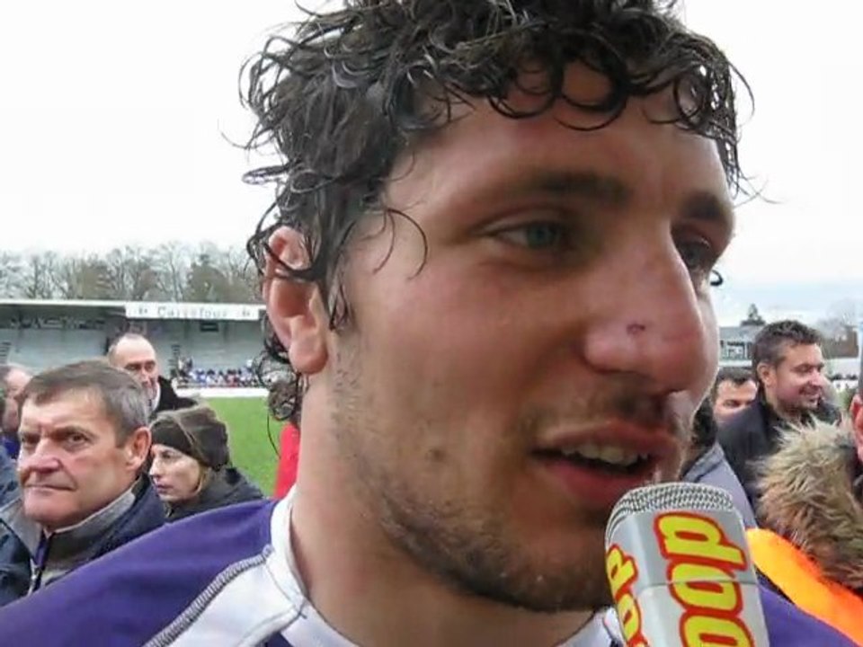 Rugby - Anthony Frenet réagit après USB - Limoges