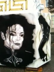 Statue Michael Jackson 27 Mars 2010