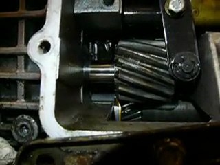 saab 900 - pinion marche arrière désengagé