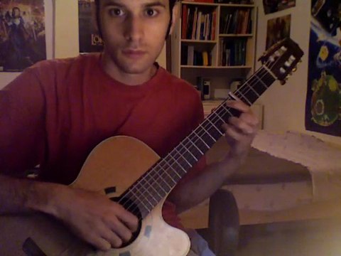 Laputa, le Château dans le Ciel « Sheeta's Decision » guitar