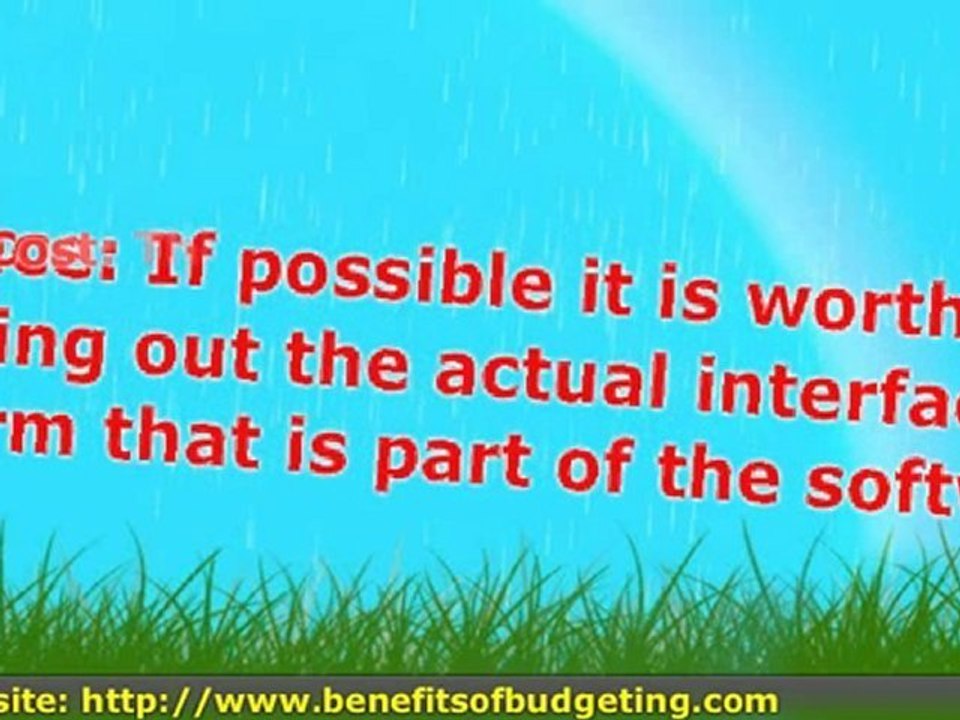 Control Your Finances With Budget Software
