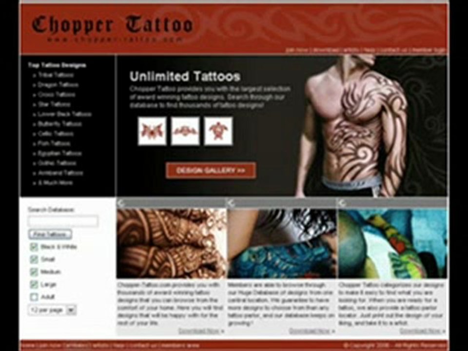 Tatoo Design Websites