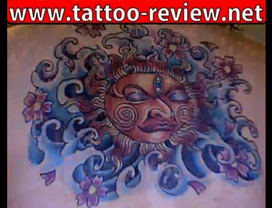 Sun Tattoo Designs