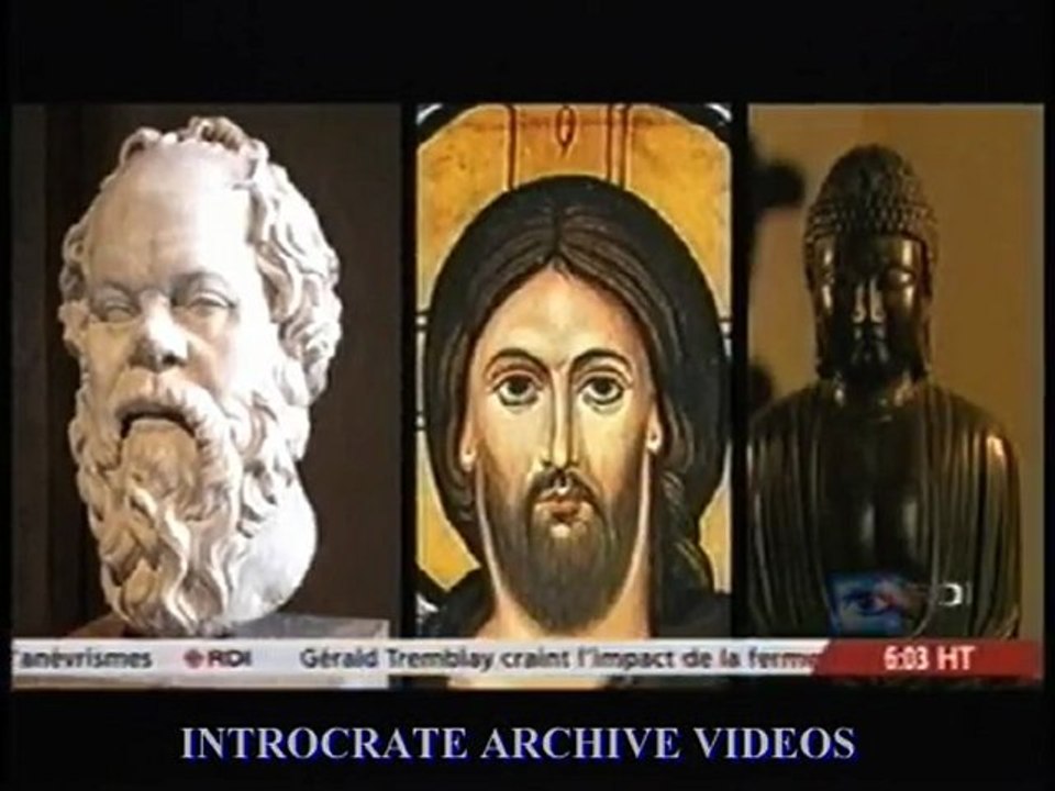 Socrate Jésus Bouddha [Fédéric Lenoir] - 1 de 2