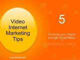 Video Internet Marketing Tips
