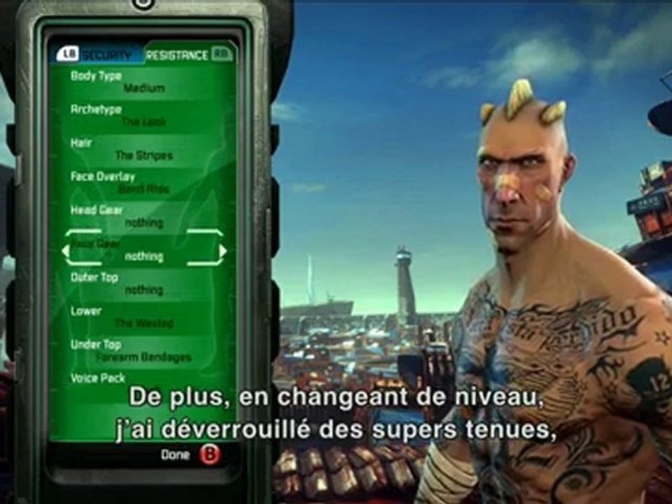 BRINK - Éditeur de personnages