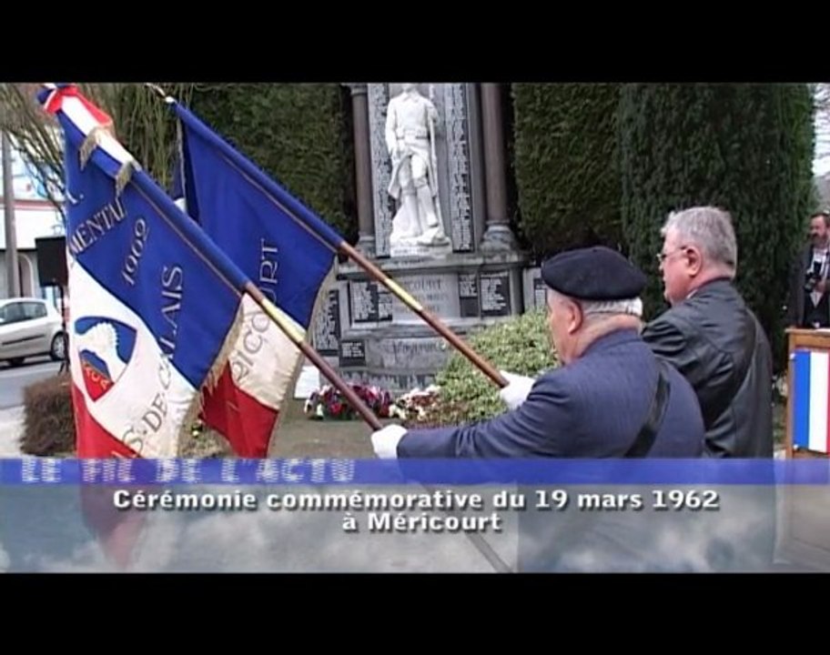 Fil de l'Actu Commemoration du 19mars Méricourt