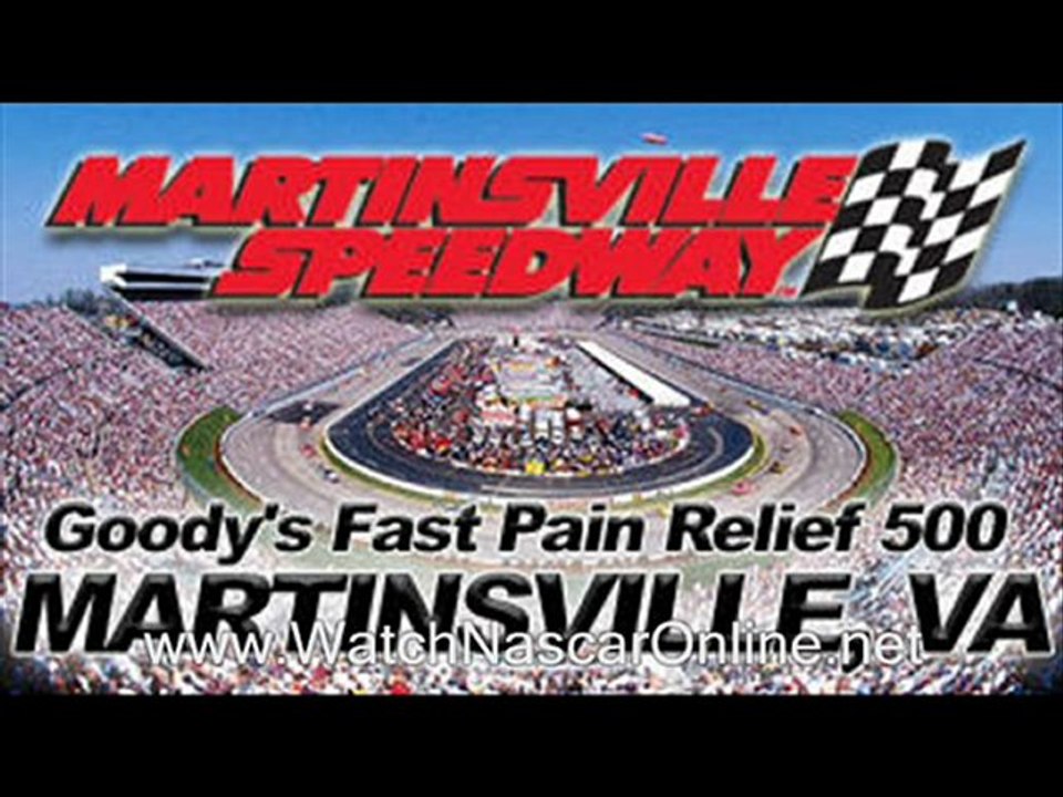 watch live nascar Goody's Fast Pain Relief 500 races stream