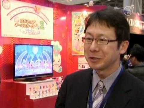 Выставка 3-D мультфильмов прошла в Токио