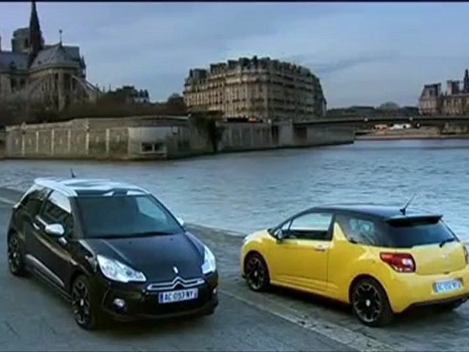 Citroen DS3 - présentation dans Paris