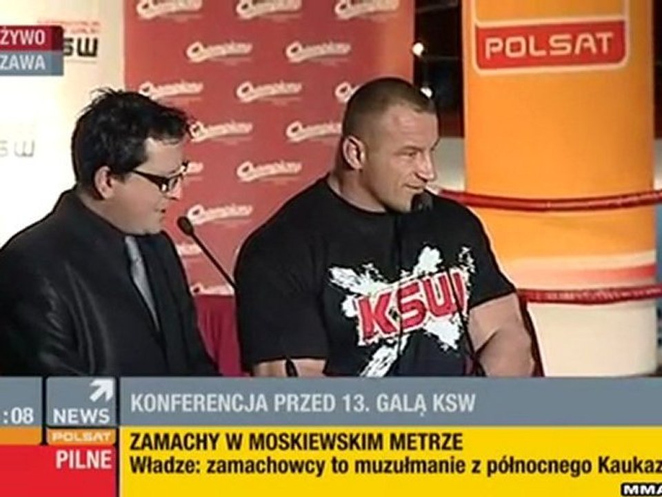 Konferencja prasowa - KSW 13