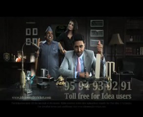 Idea Oongli Cricket Stump Break Ad