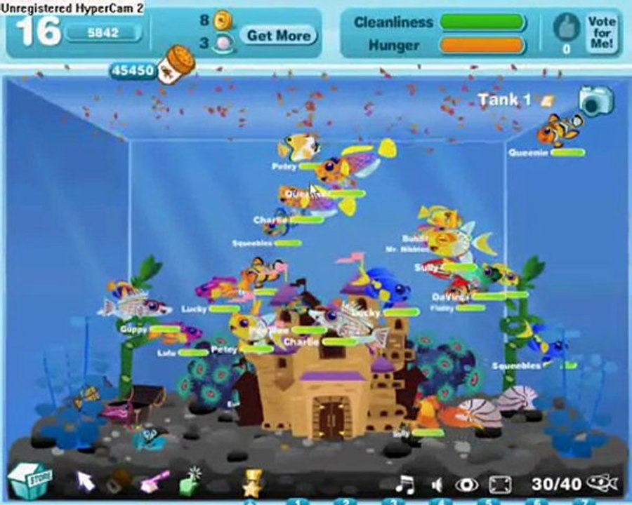 Happy Aquarium Hack (Cheat Engine 5.5)