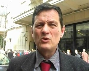 Olivier Guirou à Paris contre la réforme des collectivités