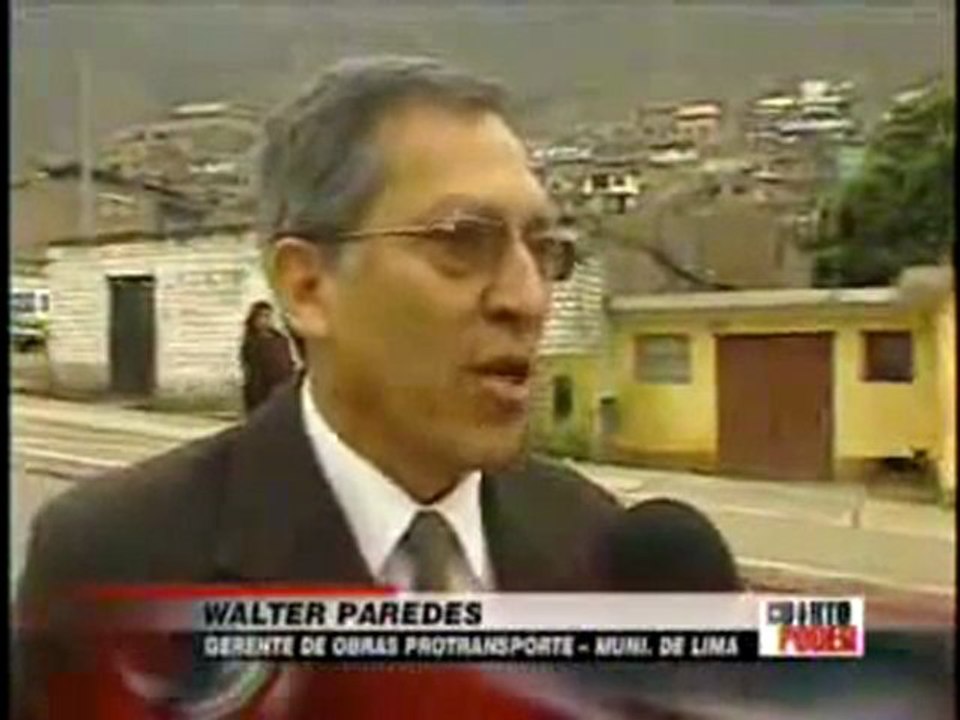 OBRAS DEL NUEVO SISTEMA DE TRANSPORTE EL METROPOLITANO 1/2