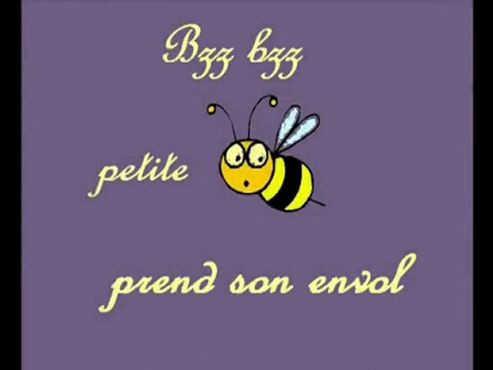 petite abeille prend son envol