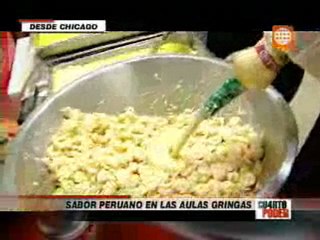 Sabor peruano en aulas extranjeras