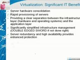 USDM - Benefits of Virtualization with VMware