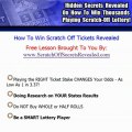 How To Win Scratch Off Tickets