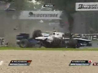 Kobayashi'nin kazası-trformula1.com