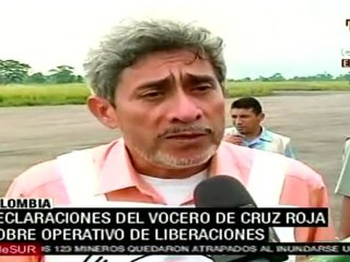 Declaraciones del vocero de la cruz roja