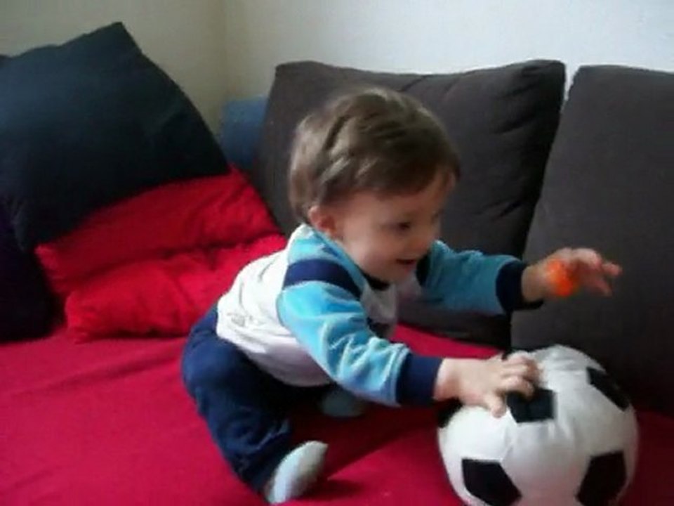 Sacha à l'assaut du canapé 290310