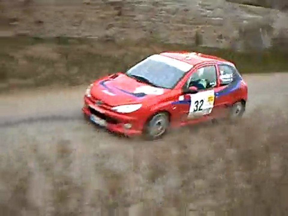 RALLYE BALDOMERIEN 2010 gonnot 206 volant
