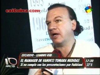 Leandro Rud contra Vanucci