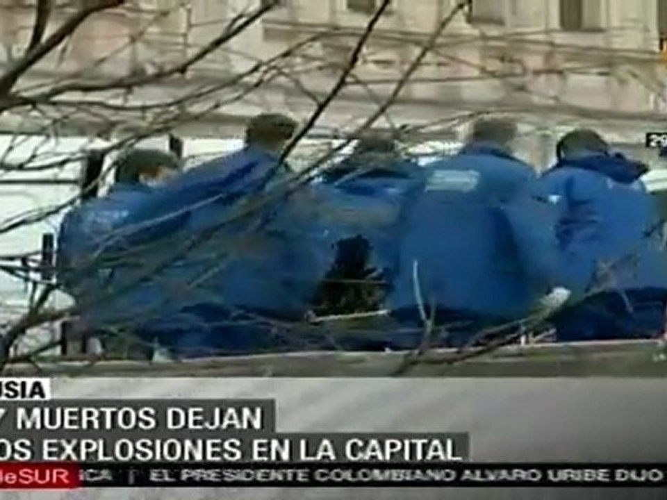 Al menos 37 muertos por dos atentados en el metro de Moscú