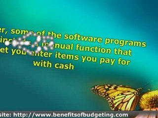Budget Software:The advantages of Using It