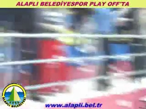 ALAPLI BELEDİYESPOR PLAY OFF'TA