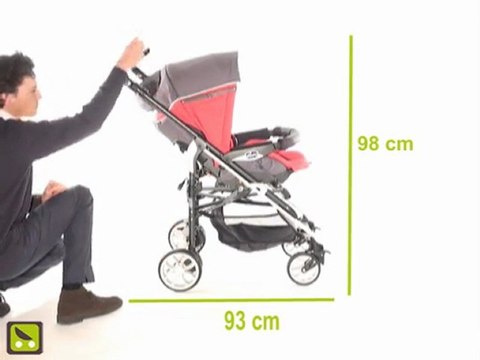 Poussette Magazine : Dépliage de la Chicco Trio Living