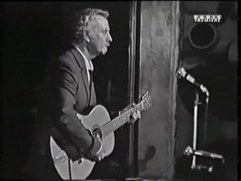 Brassens - Bobino 1975