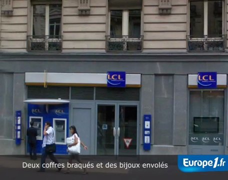 Deux coffres braqués, des bijoux envolés