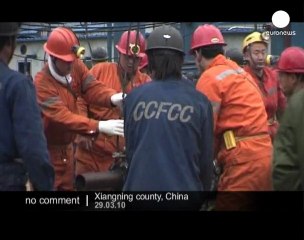 Rescue operation in Chinese coal mine