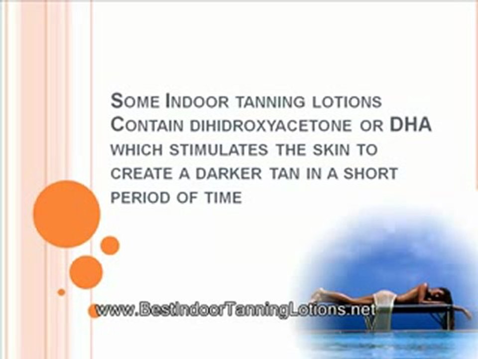 Best indoor tanning lotions, Sunless tanning