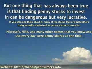 how to pick penny stocks