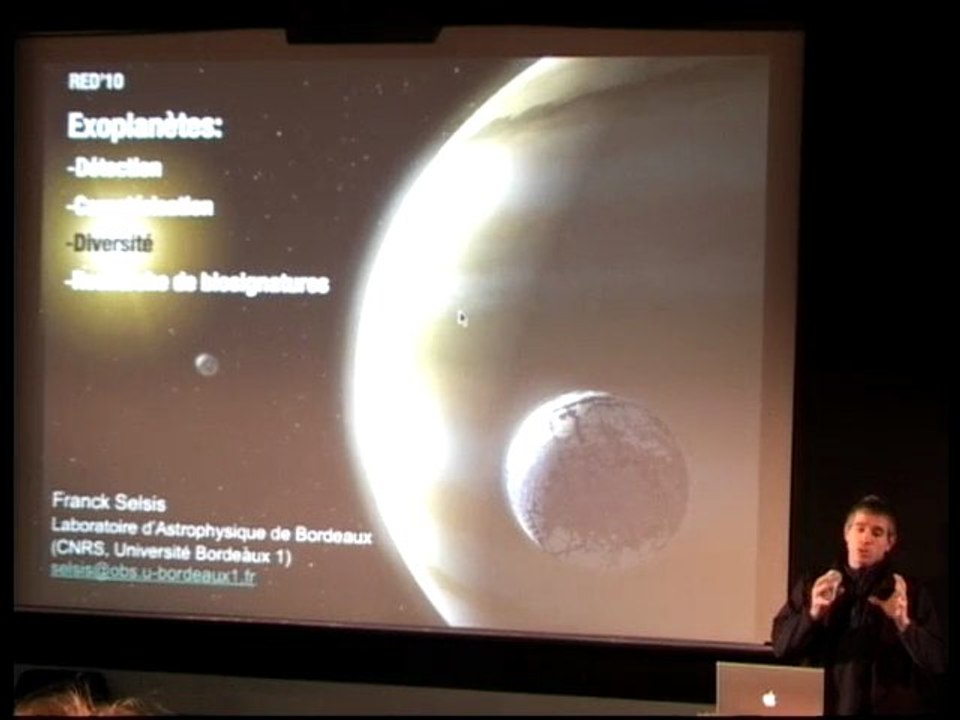 Franck Selsis : les exoplanètes (1/2)