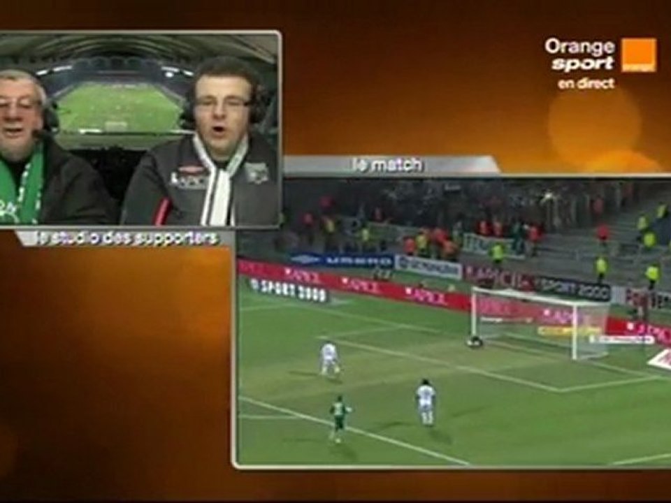 Studio des supporters Lyon / St-Etienne