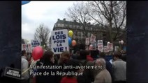 ACTION DISCRETE - Extrait : Manif anti-IVG