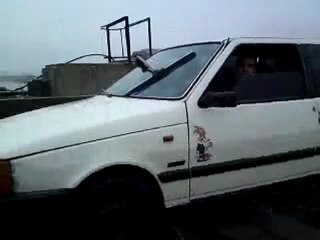 essuie glace manuel sur une voiture