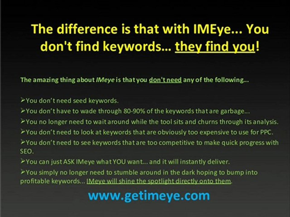 THE IMEYE - THE IM EYE REVIEW & BONUS