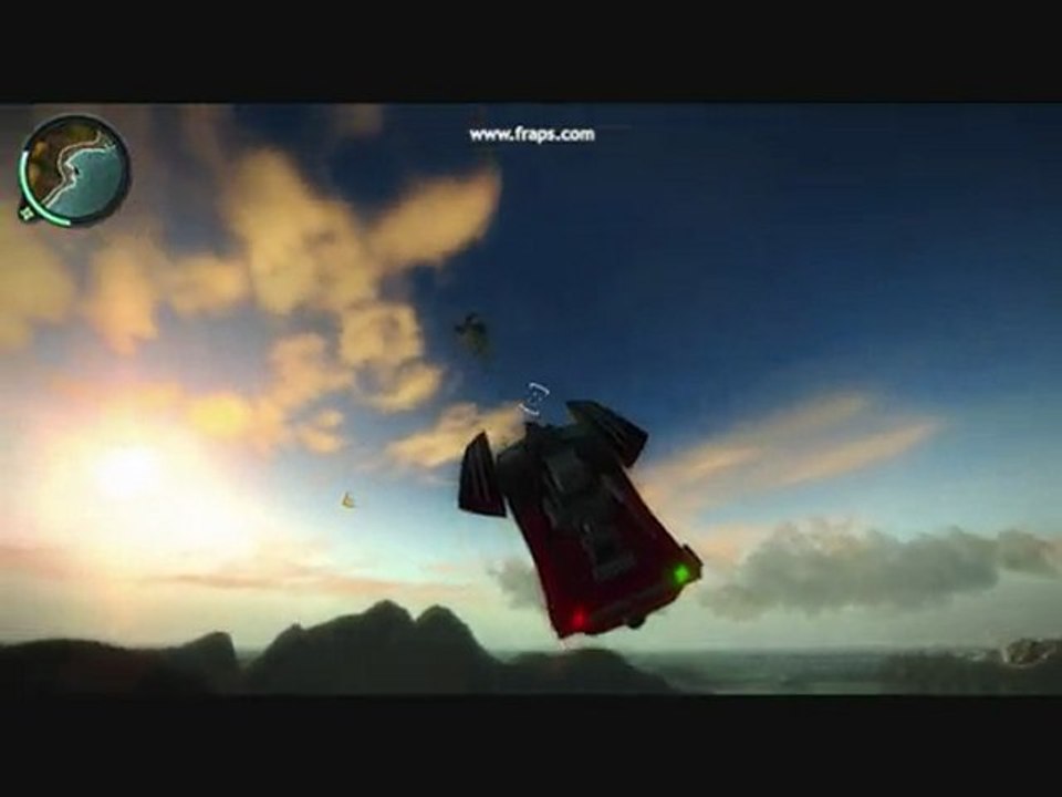 Voler tres tres haut sur Just cause 2