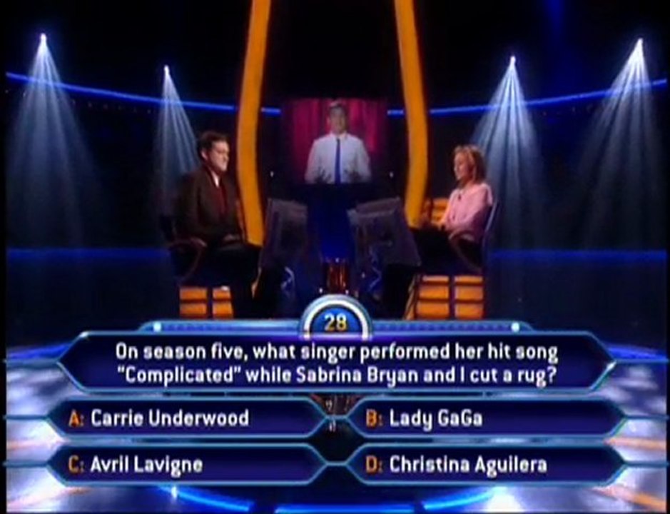 Week of 3-29-2010 Catch Mark Ballas on Millionaire