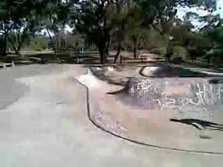 Backflip raté en vélo